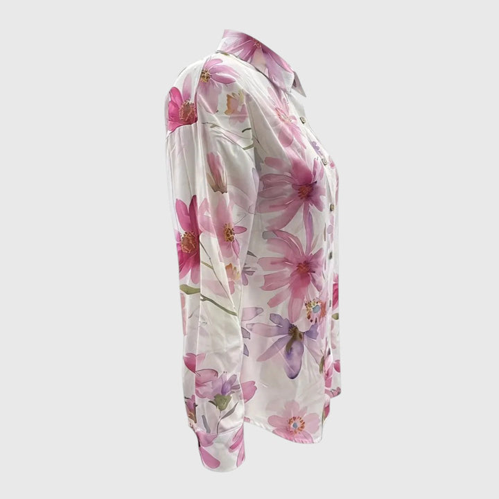 Audrey - Breezy Floral Blouse for Summer