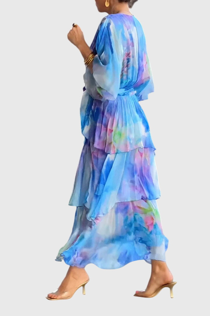 Angelica | Chic Layered Dress for Summer Elegance
