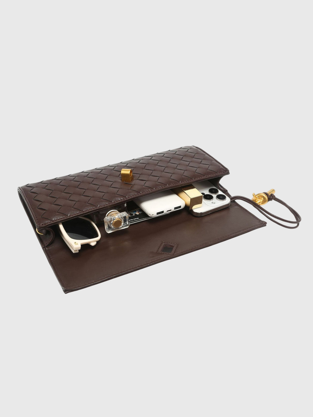 Camila | Elegant Slim Woven Clutch