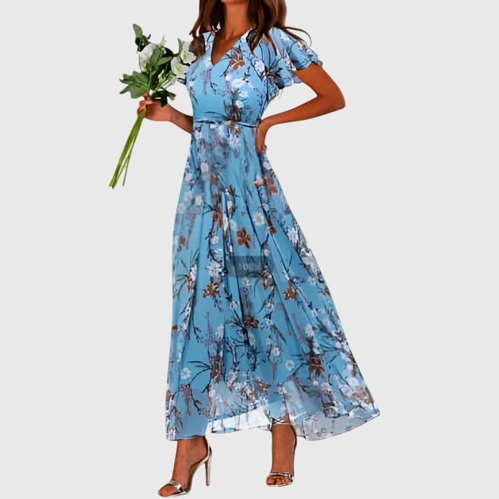 Alanna - Women's Elegant Summer Maxi Dress