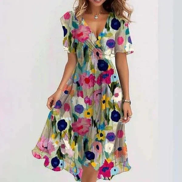 Arlina™ – Gracefully Chic Chiffon Dress