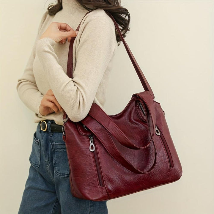 Emma Vintage-Inspired Tote Shoulder Bag