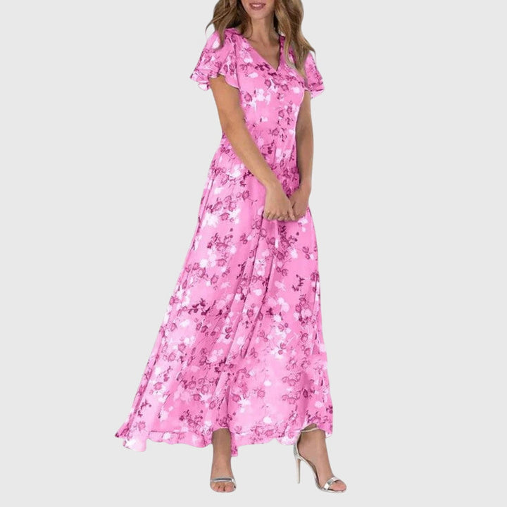 Alanna - Women's Elegant Summer Maxi Dress