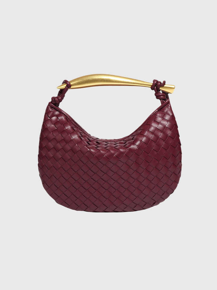 Bianca | Elegant Woven Structured Handbag