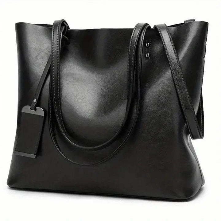 Chic and Multifunctional Leather Handbag