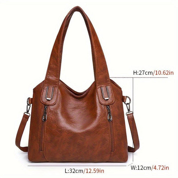 Emma Vintage-Inspired Tote Shoulder Bag