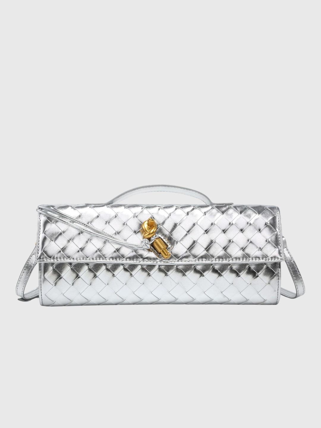 Camila | Elegant Slim Woven Clutch