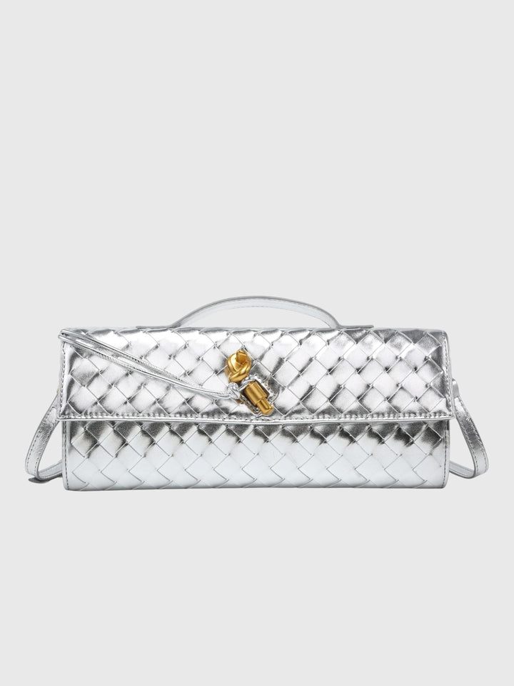 Camila | Elegant Slim Woven Clutch