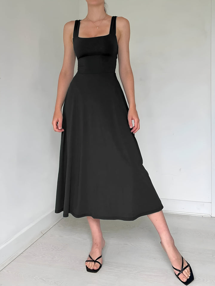 SIGLINDE FASHIONABLE MIDI DRESS