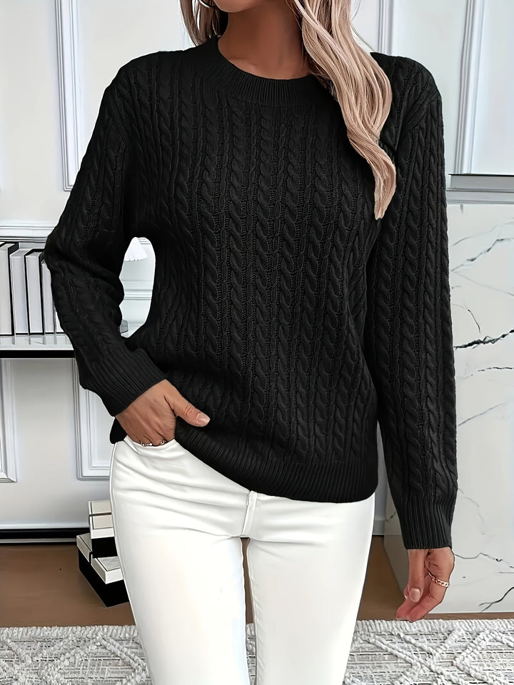 Antonella - Relaxed Fit Round Neck Sweater