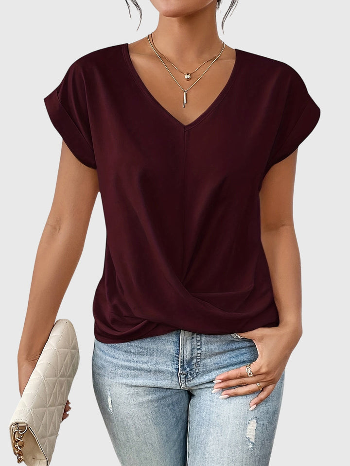 Blakely - Relaxed V-Neck Top