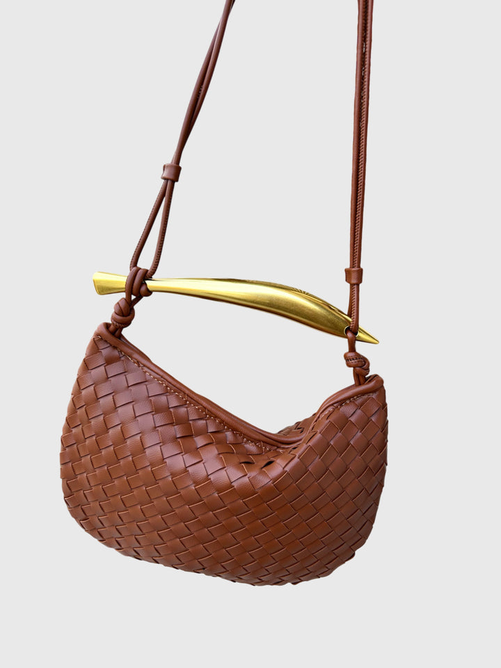 Bianca | Elegant Woven Structured Handbag