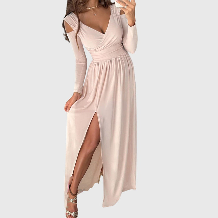 Beverly - Elegant Long Split Dress