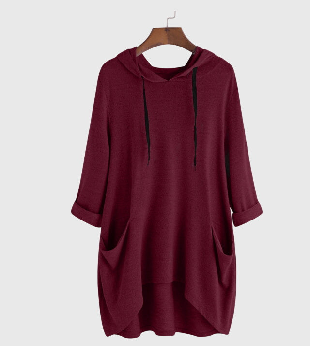 Annette - Cozy Hooded Tunic
