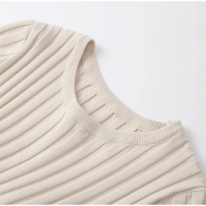 Angela | Simple Knit Maxi Dress