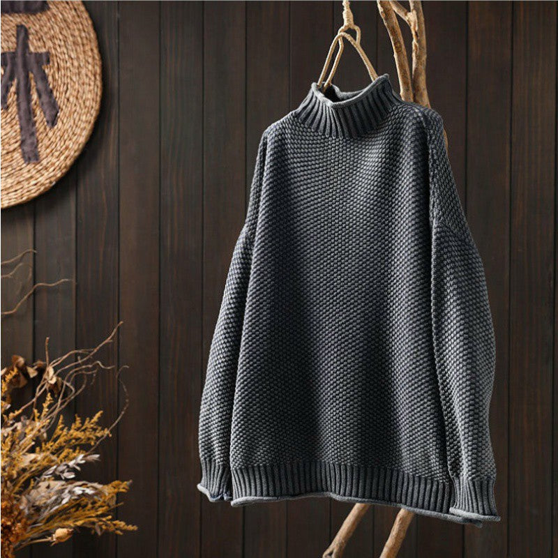 Amelia | Cozy Funnel Neck Knit Sweater