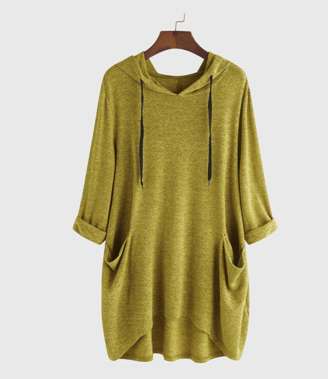 Annette - Cozy Hooded Tunic