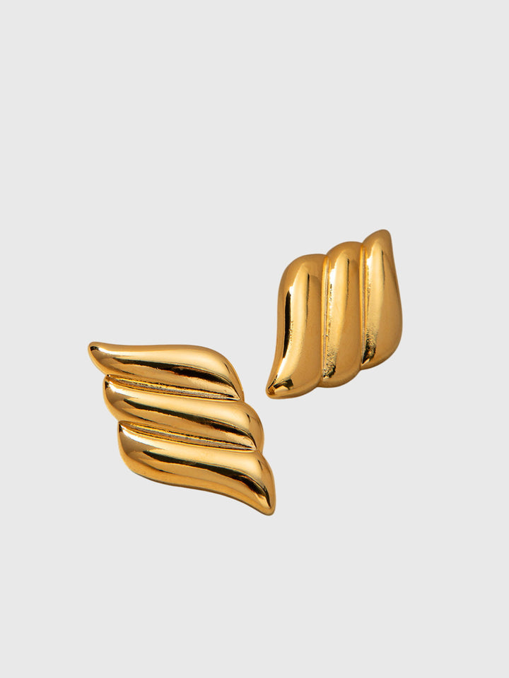 Aitana | Triple Layer Wing Earrings
