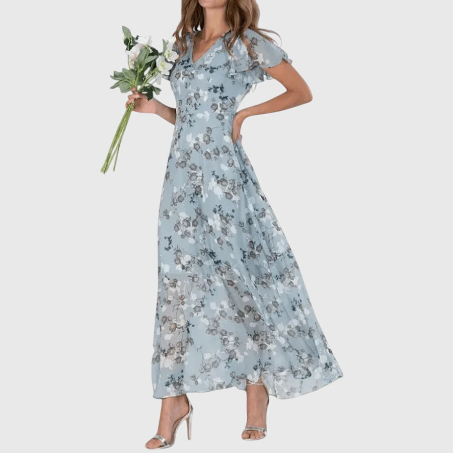 Alanna - Women's Elegant Summer Maxi Dress