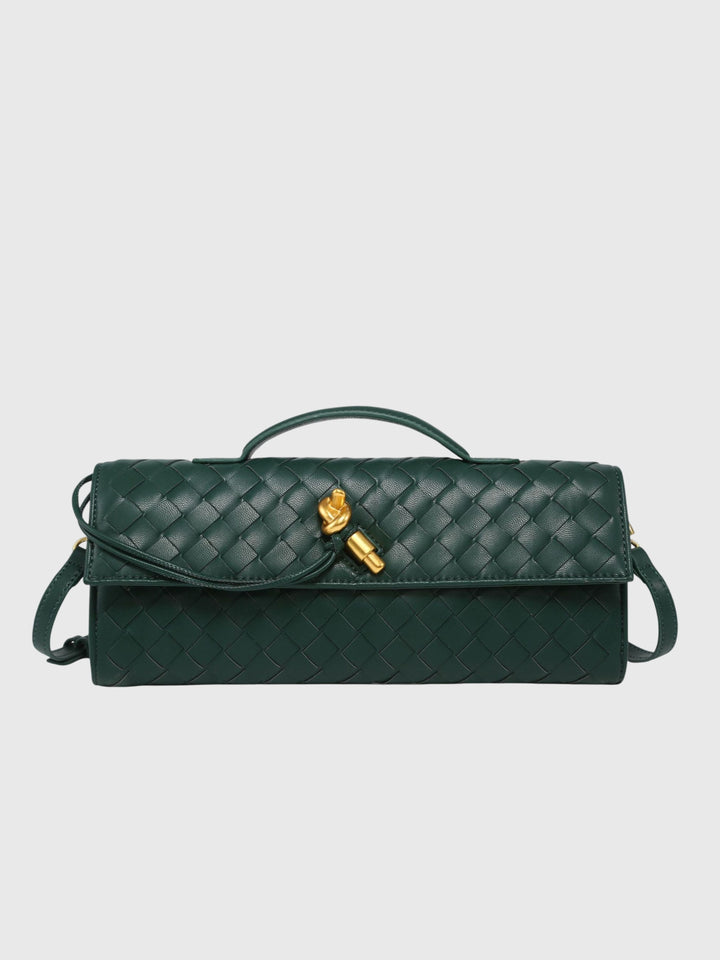 Camila | Elegant Slim Woven Clutch