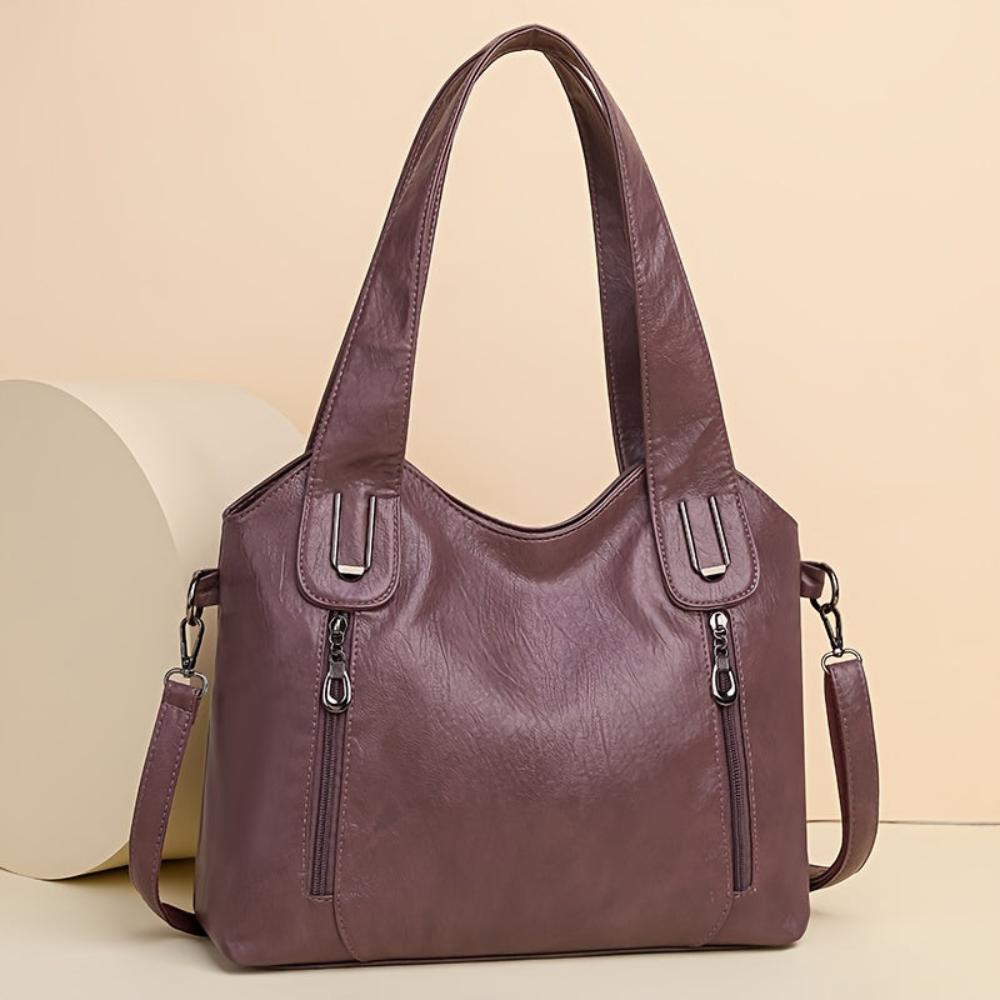 Emma Vintage-Inspired Tote Shoulder Bag