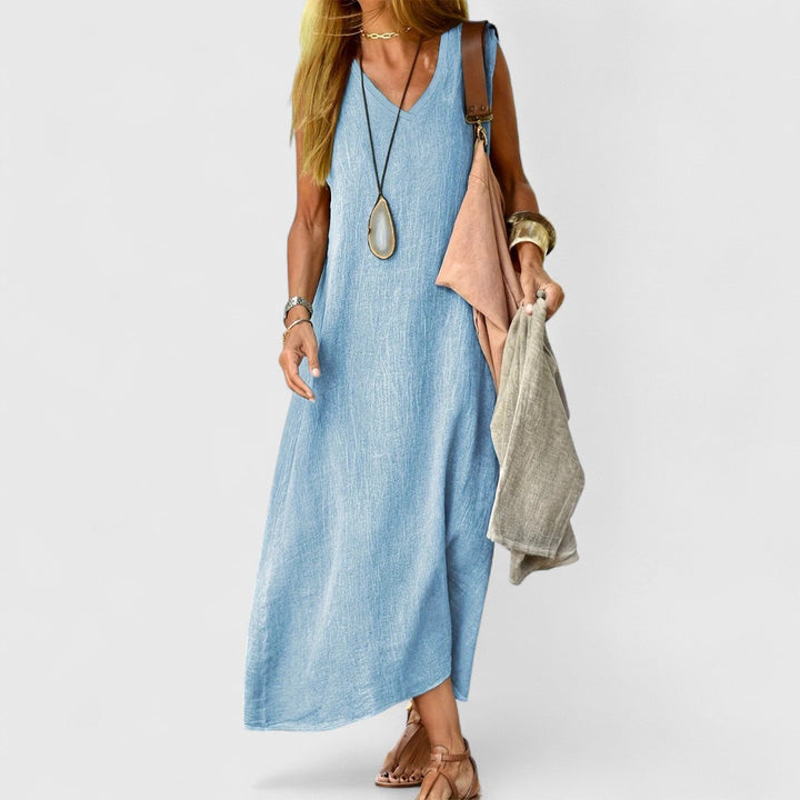 Alisa – Relaxed Sleeveless Dress