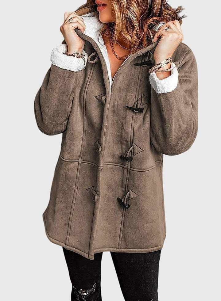 Charlotte - Cozy Hooded Fleece Jacket