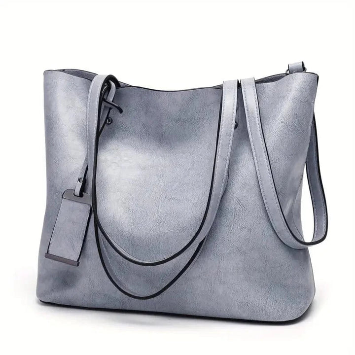 Chic and Multifunctional Leather Handbag
