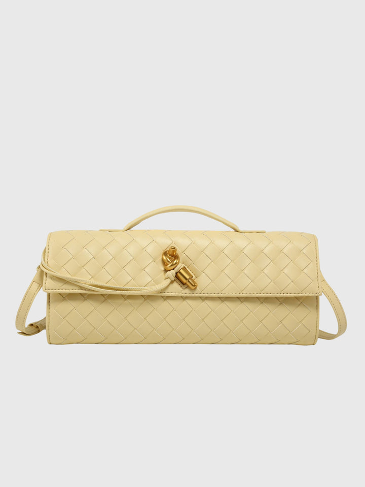Camila | Elegant Slim Woven Clutch