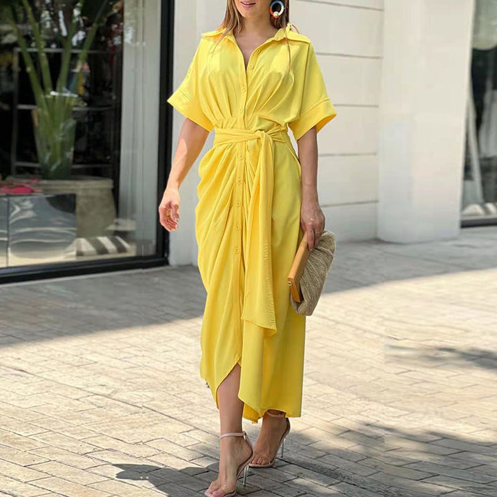 Amalthea™ – Elegant Maxi Wrap Dress