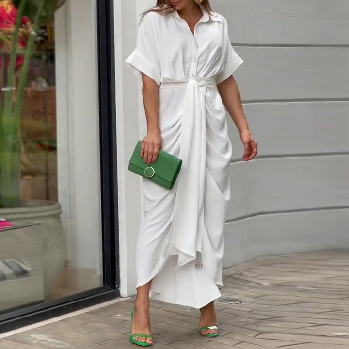 Amalthea™ – Elegant Maxi Wrap Dress