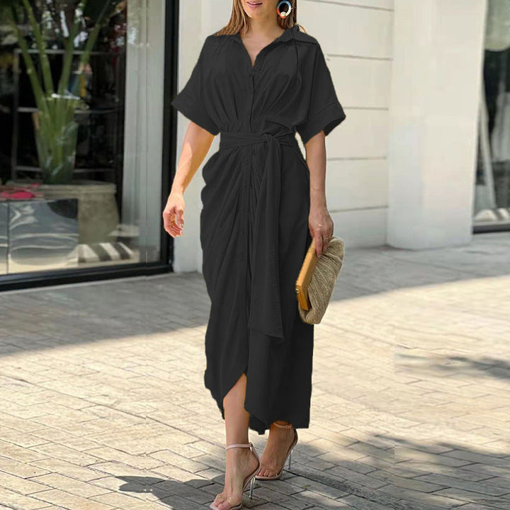 Amalthea™ – Elegant Maxi Wrap Dress