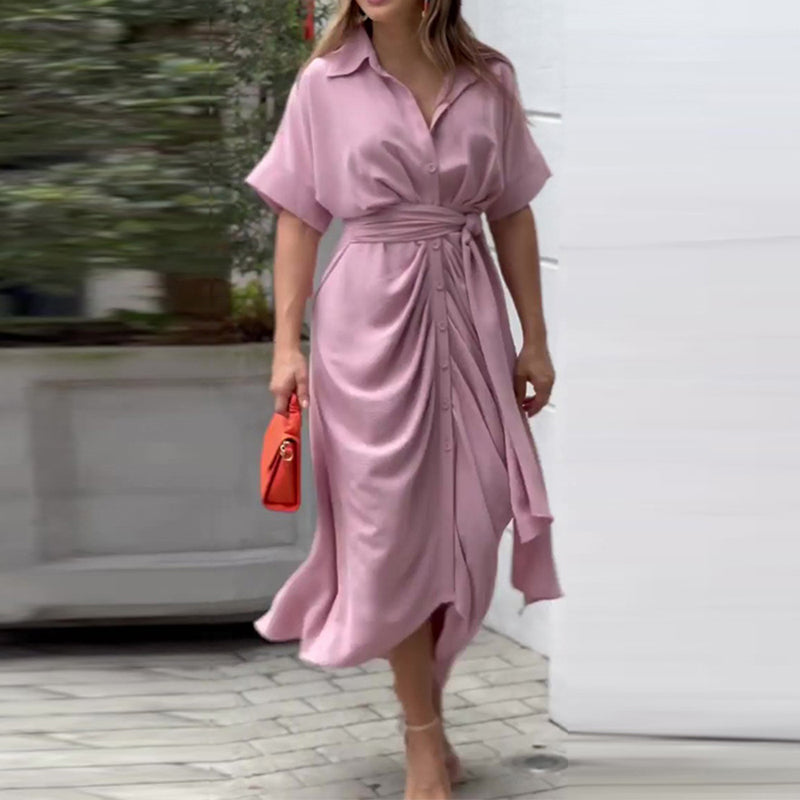 Amalthea™ – Elegant Maxi Wrap Dress