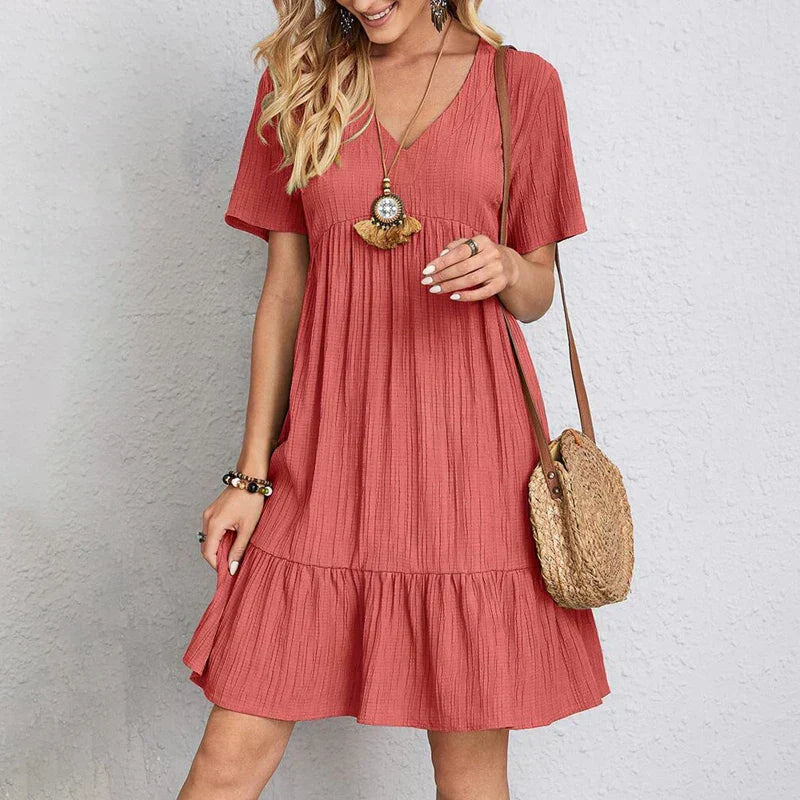 Solenne™ – Women's Bohemian-Inspired Swing Dress
