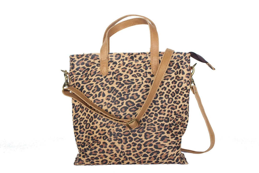 Kika Brown-Strap Animal Print Wallet