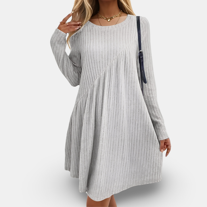 Clarita | Cozy Long Sleeve Dress for Ultimate Comfort