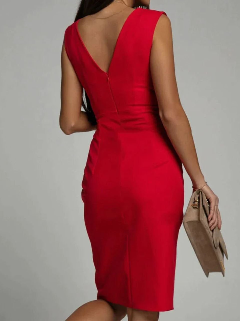 V-Neck Romilda Dress