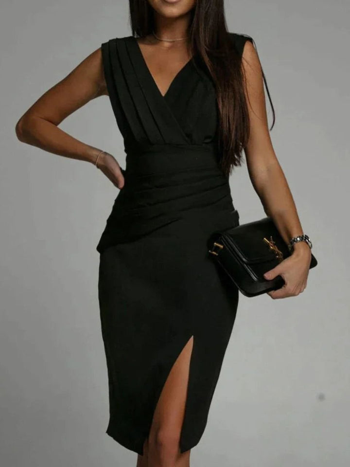 V-Neck Romilda Dress