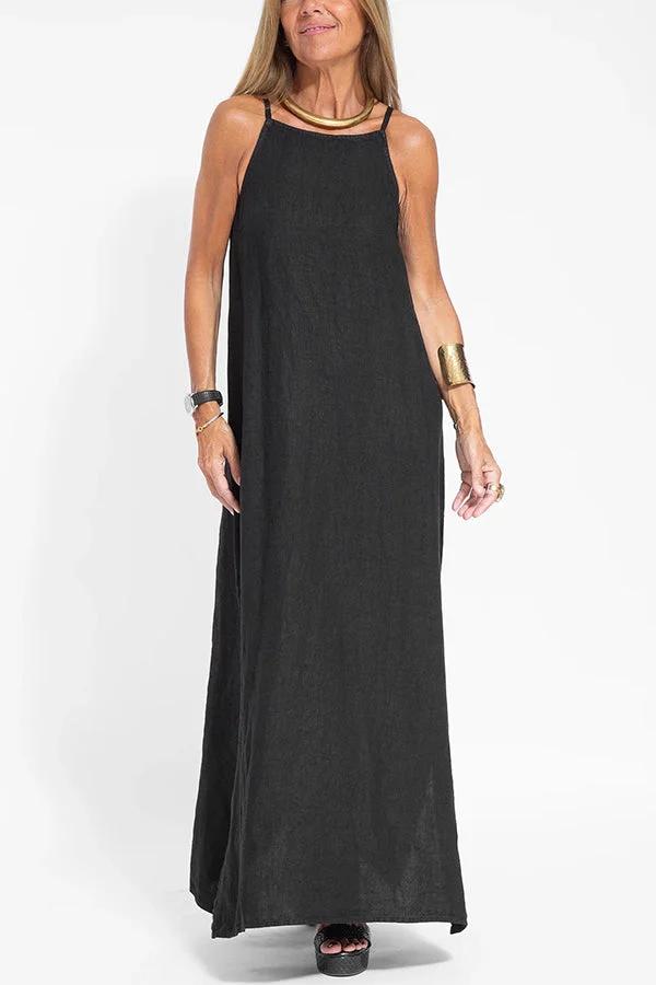 ALWINE Halter Neck Dress