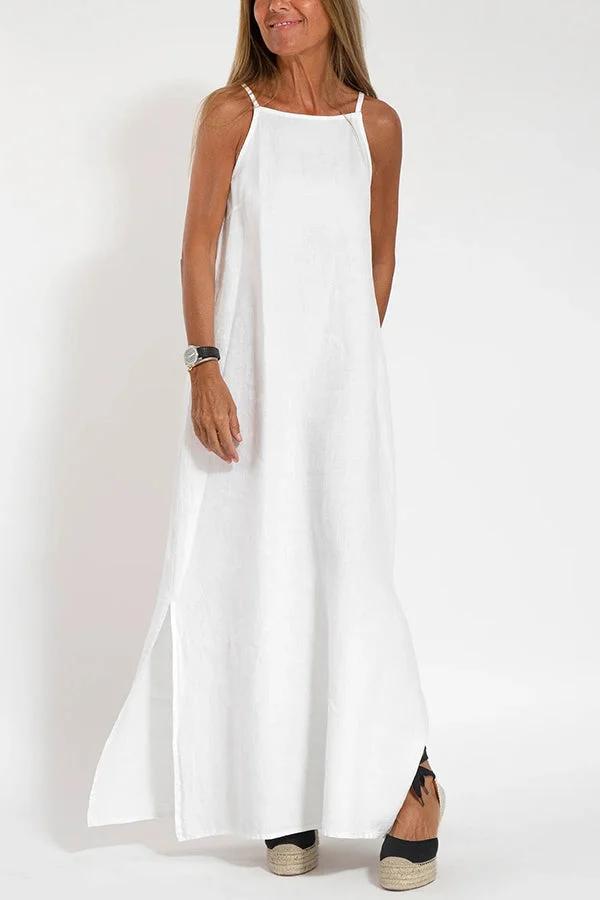 ALWINE Halter Neck Dress