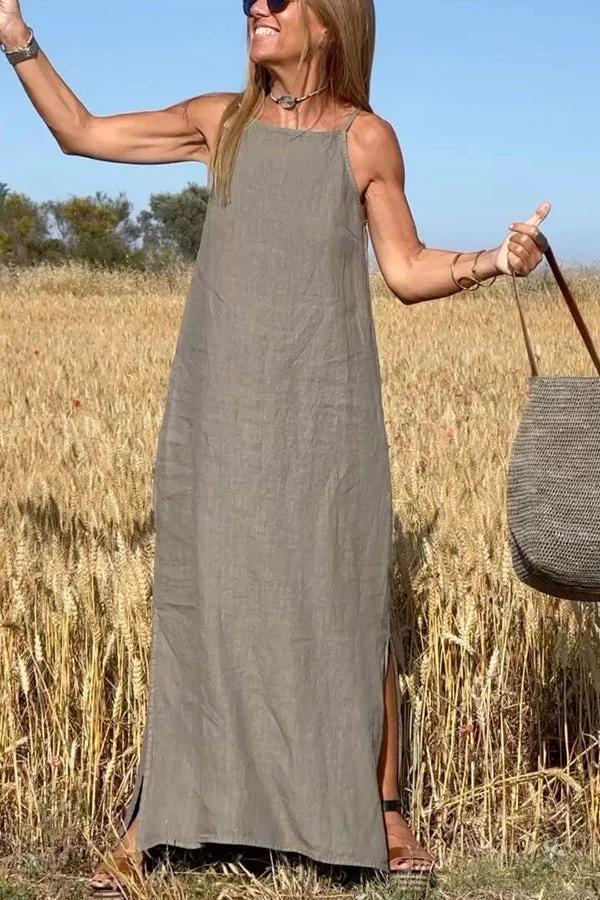 ALWINE Halter Neck Dress