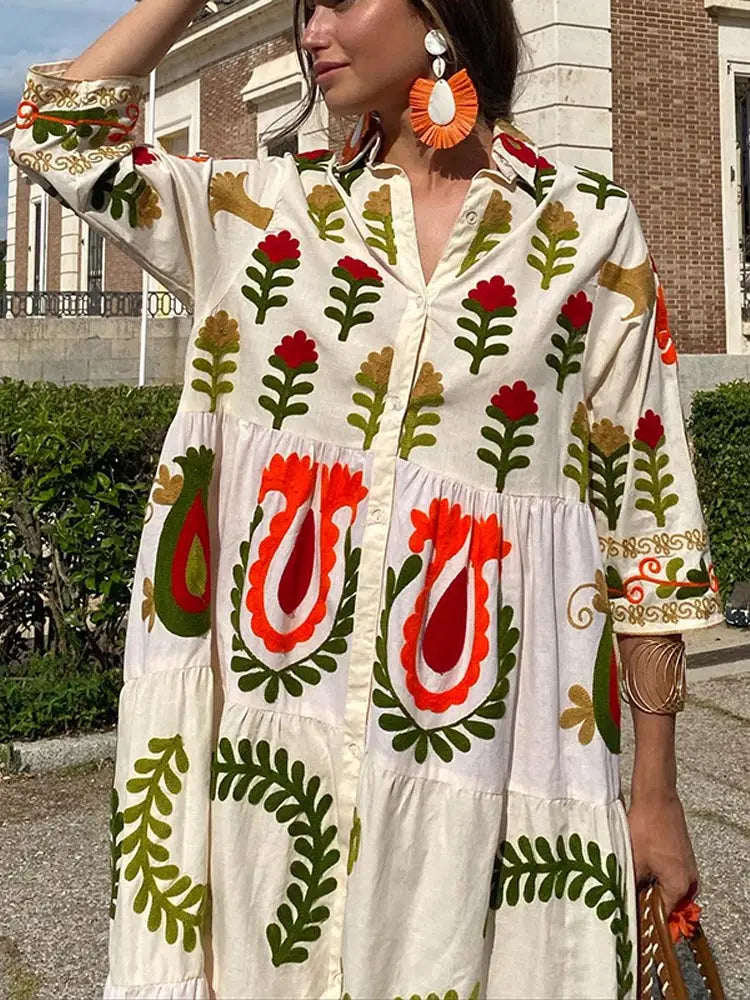 Käthe | Relaxed Patchwork Dress