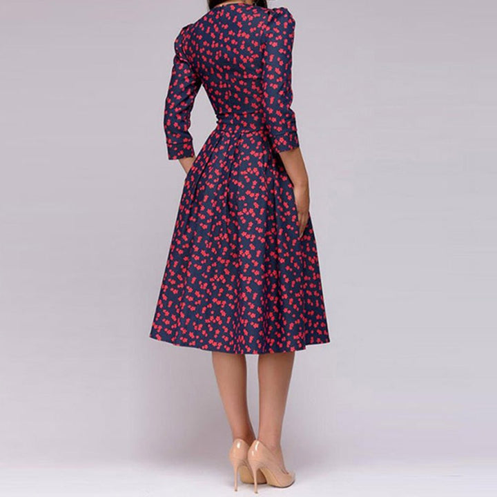 Floral Elegance: The SIBYLLE Dress