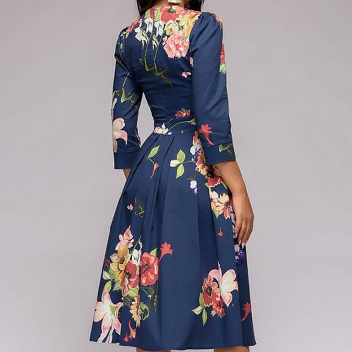 Floral Elegance: The SIBYLLE Dress