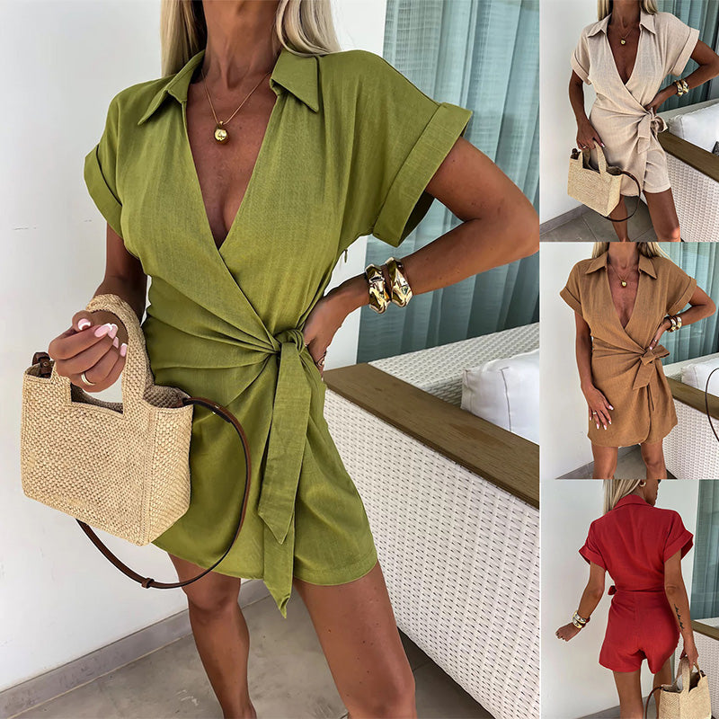 Minna | V-Neck Dress