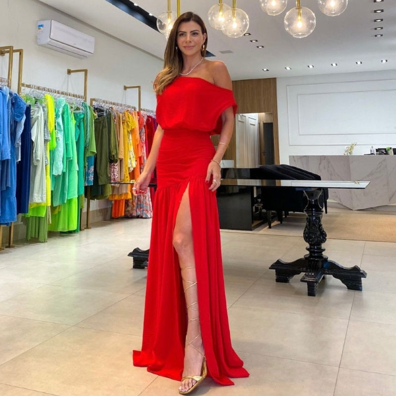 Kornelia Slit Maxi Dress