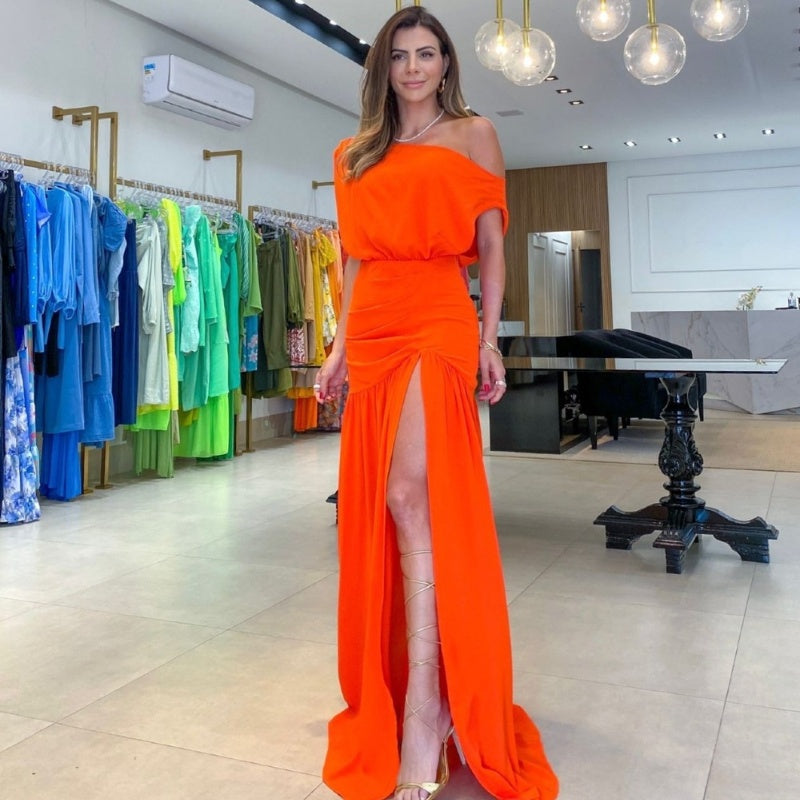 Kornelia Slit Maxi Dress
