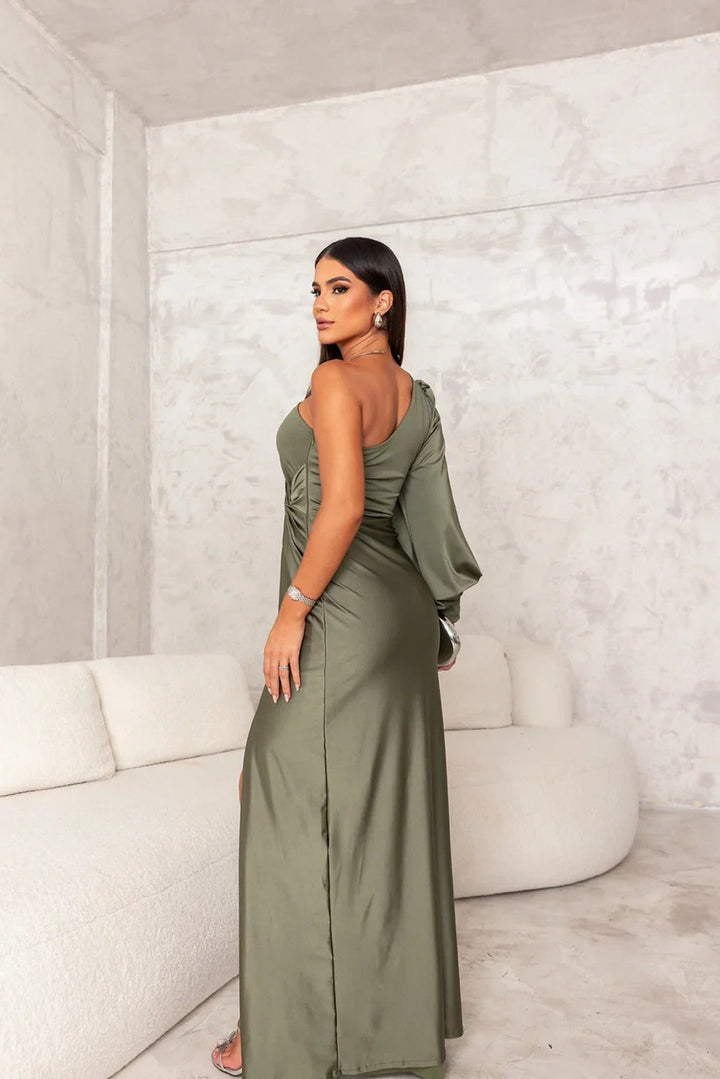 Ada | Elegant Draped Glam Gown