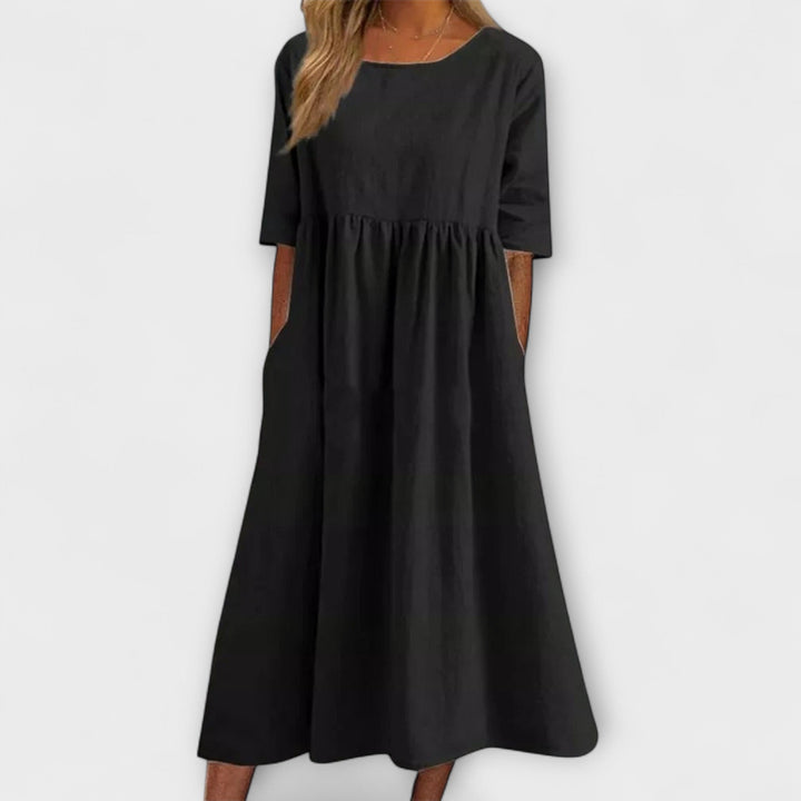 Anja - Flattering Tummy-Enhancing Dress