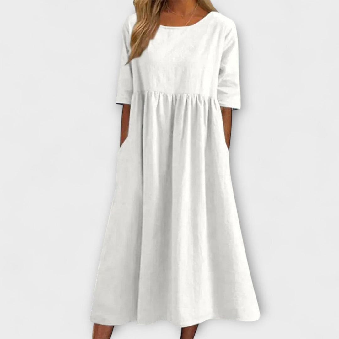 Anja - Flattering Tummy-Enhancing Dress